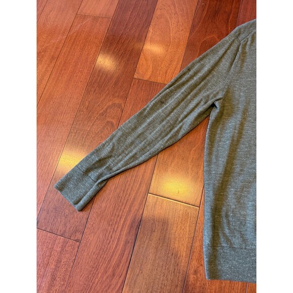 BR‎ Crew Neck Sweater Size Large Green Long Sleeve - Picture 10 of 13